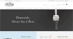 Desktop Screenshot of buyfinediamonds.com